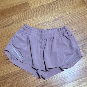 Lululemon Athletica Dusty Pink Athletic Shorts